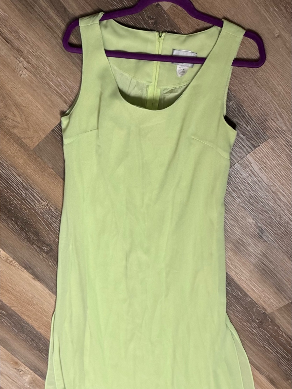 🍋🟩🍰Key Lime Green Vintage Top Season Maxi Dress